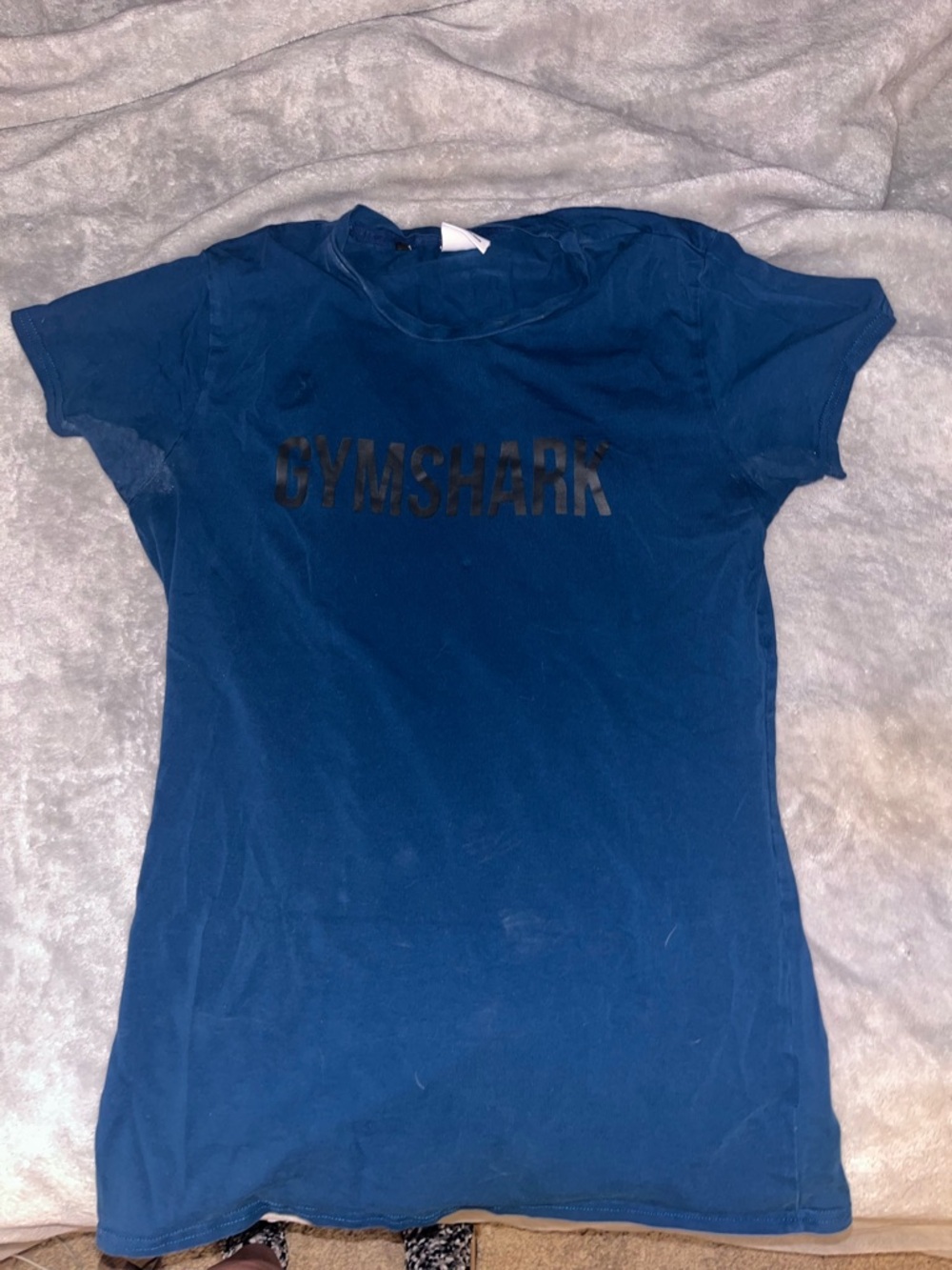 Gymshark Navy Blue Logo T-Shirt
